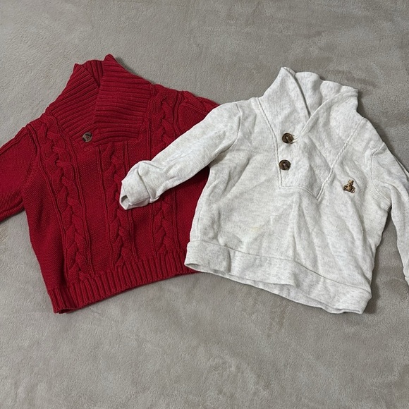 2️⃣ Sets Of Baby Sweaters Size 6-12M - Picture 2 of 6